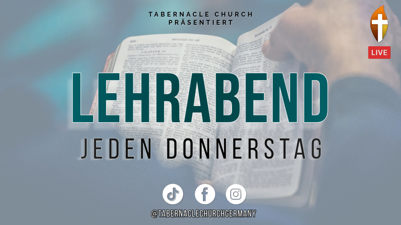 Lehrabend Flyer